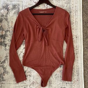 Long Sleeve Abercrombie Bodysuit